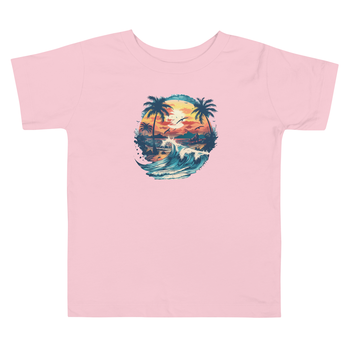 Summer Vibes Toddler Short Sleeve Tee