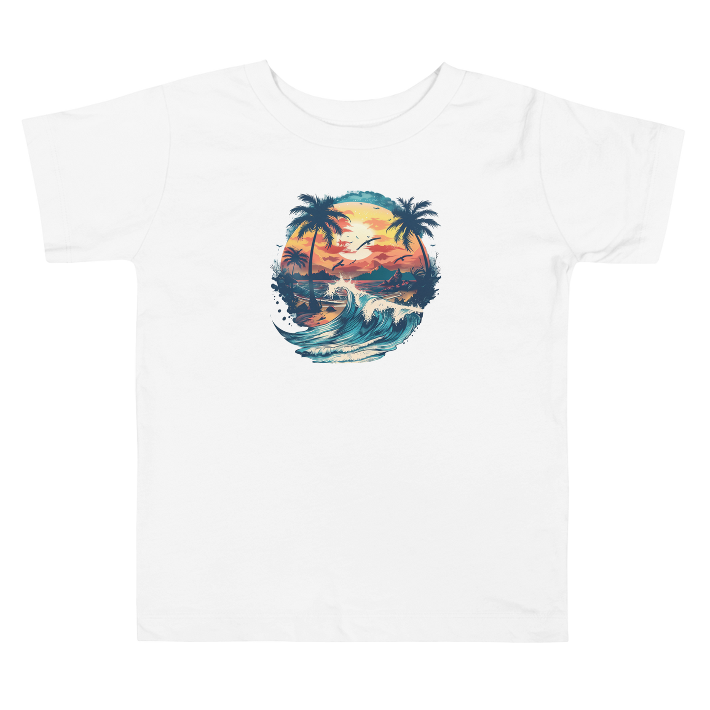 Summer Vibes Toddler Short Sleeve Tee